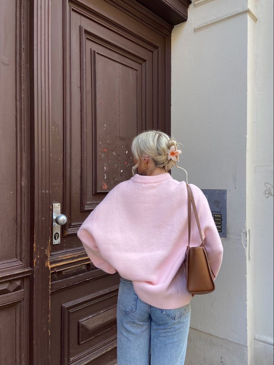 MAJA | Oversized Pink sweater